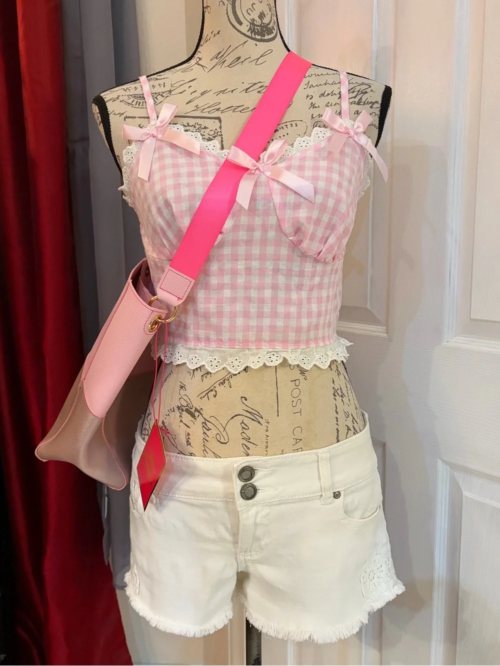 Juicy Couture Rose Gold & Pink Tote Bag NWT